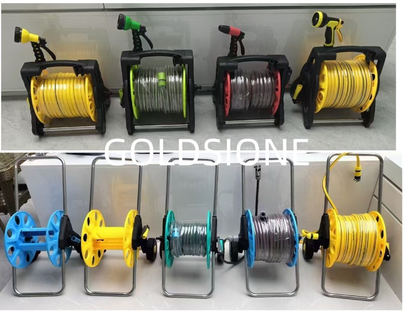 Goldsione Garden Hose Reel Cart Series – Your Professional Garden Care Solution!